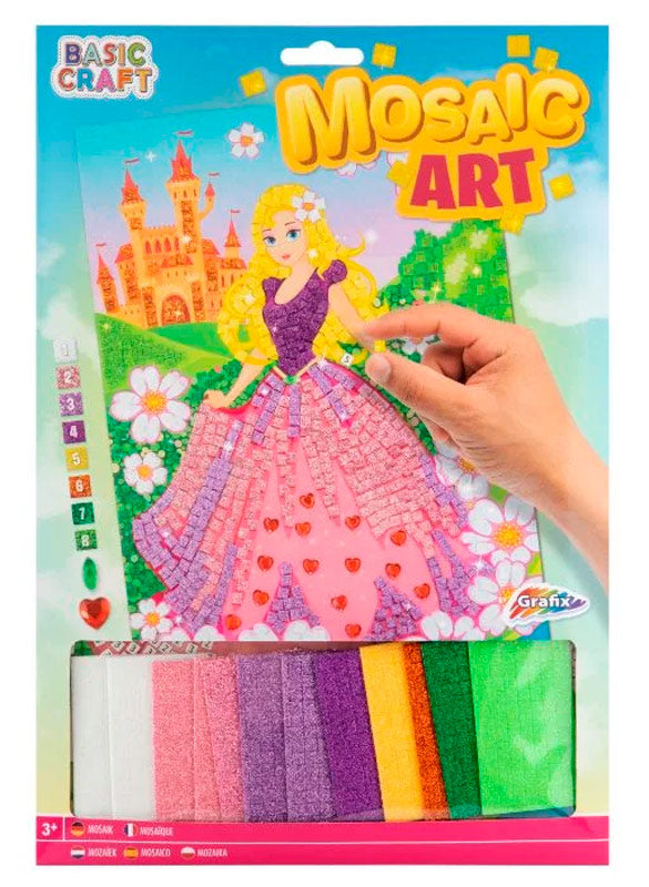 Mosaik kunst - Prinsesse
