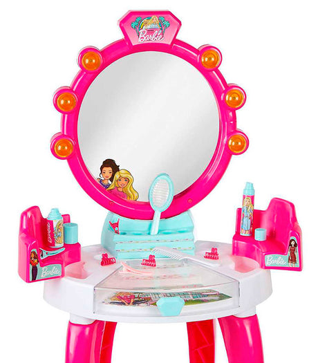 Barbie make-up bord med taburet
