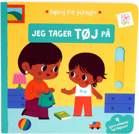 Børnebog - Jeg tager tøj på