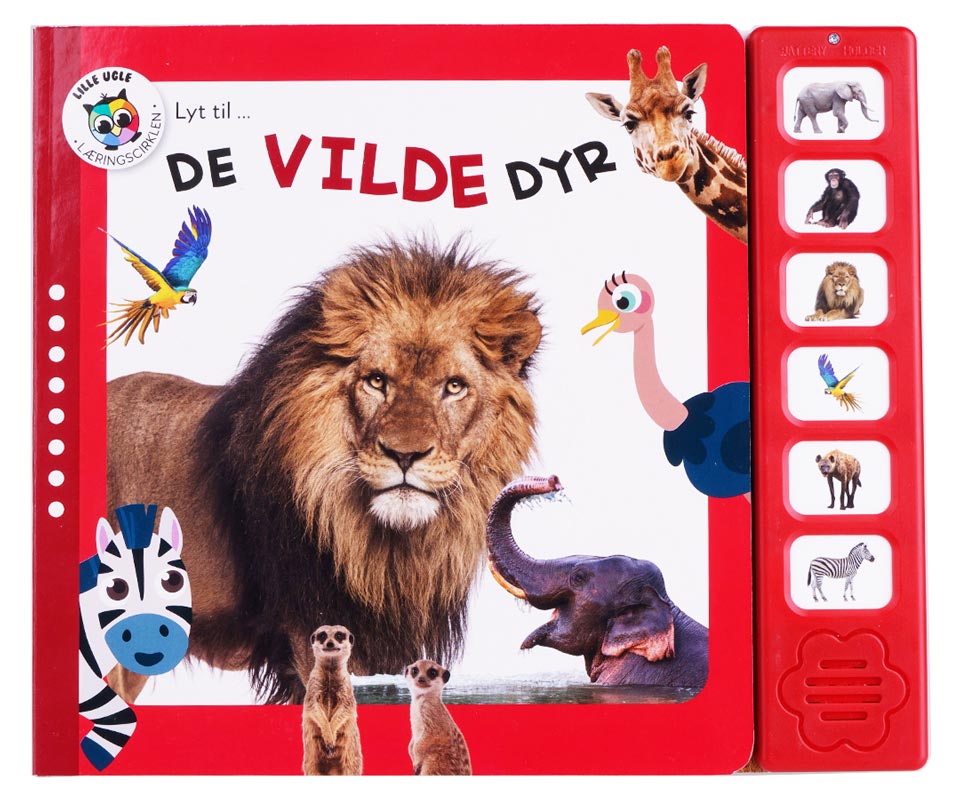 Børnebog - Lyt til vilde dyr