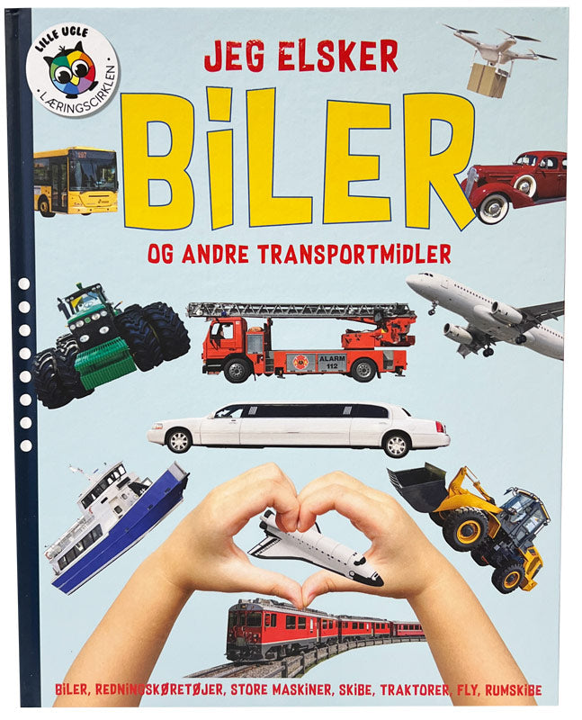 Børnebog - Jeg elsker BILER