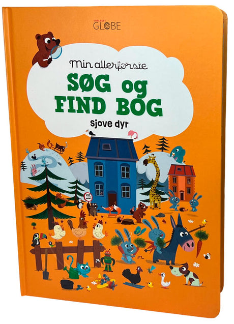 Søg og find ting bog - Sjove dyr