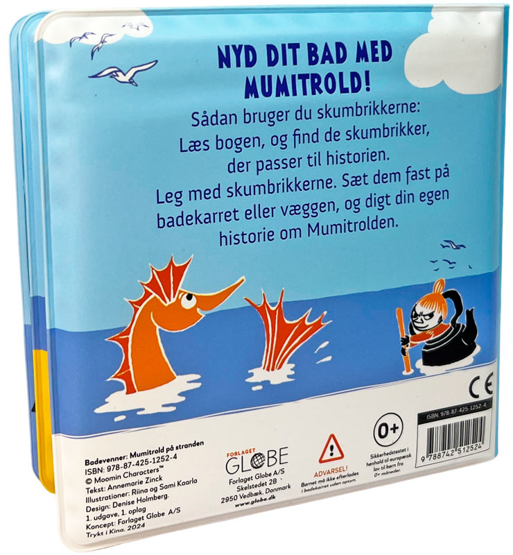 Mumitrold på stranden - En sjov badebog