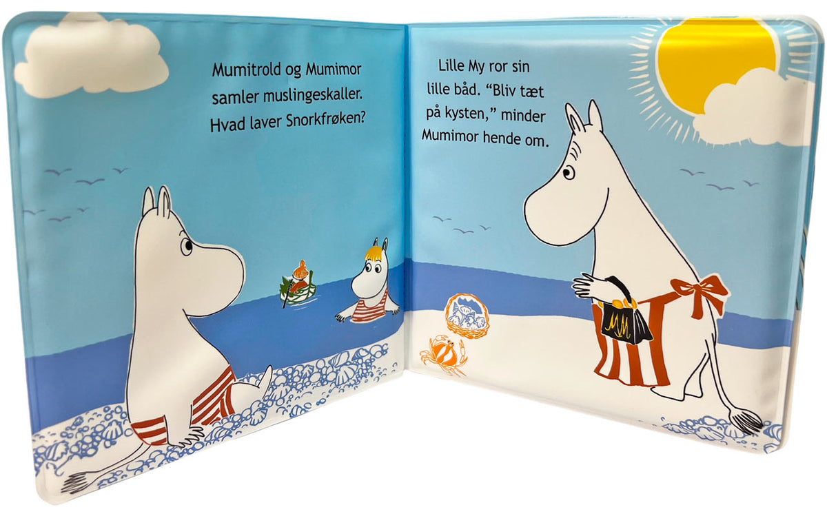 Mumitrold på stranden - En sjov badebog