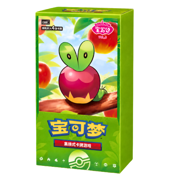 Pokémon TCG - Gem Pack Vol. 6 Booster Box - Kinesisk