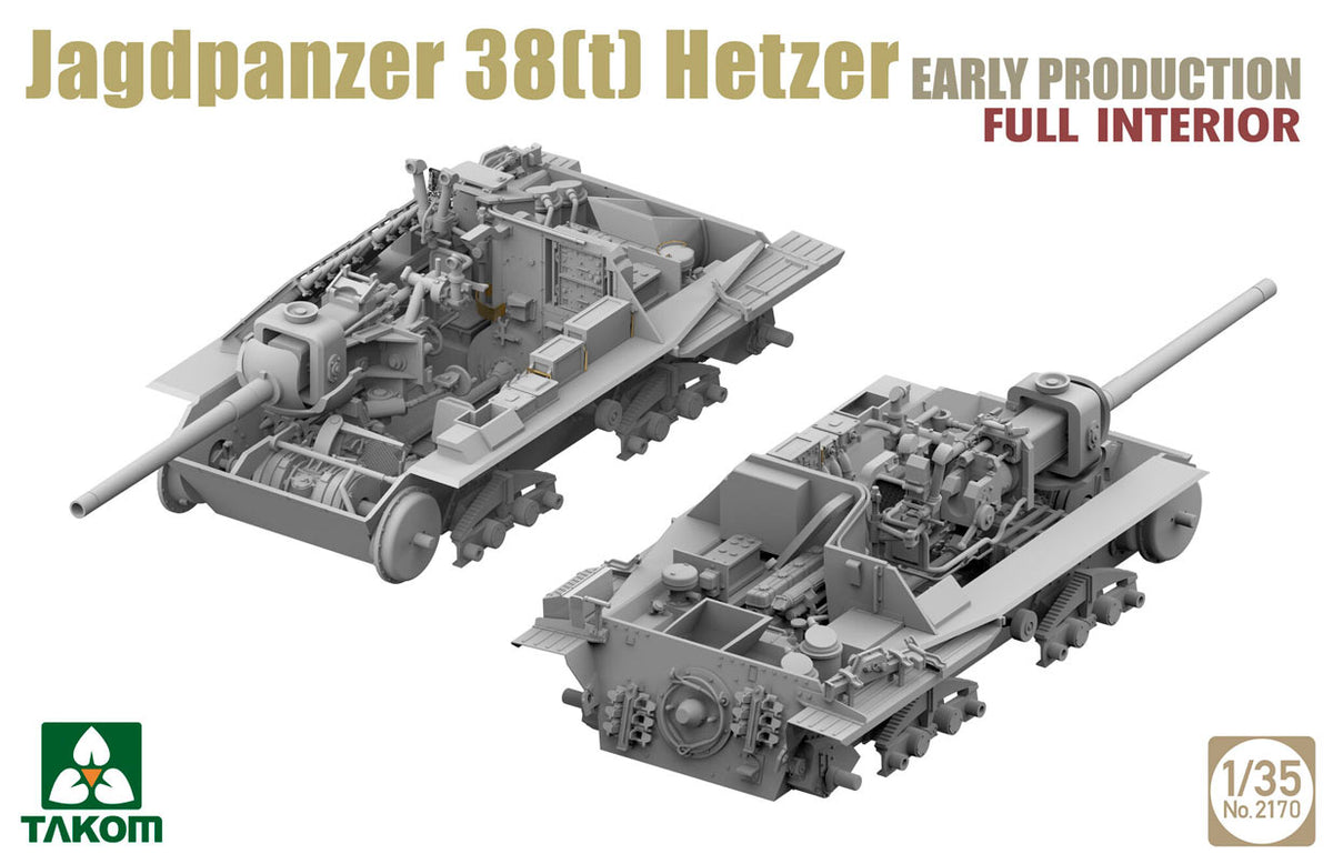 Takom Jagdpanzer 38(t) Hetzer - 1:35