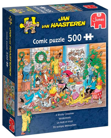 Jan Van Haasteren A Woolly Christmas 500 brikker
