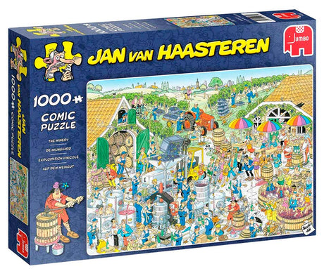 Jan van haasteren 1000 brikker - Vin gården