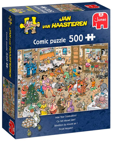 Jan van Haasteren 500 brikker - New year!