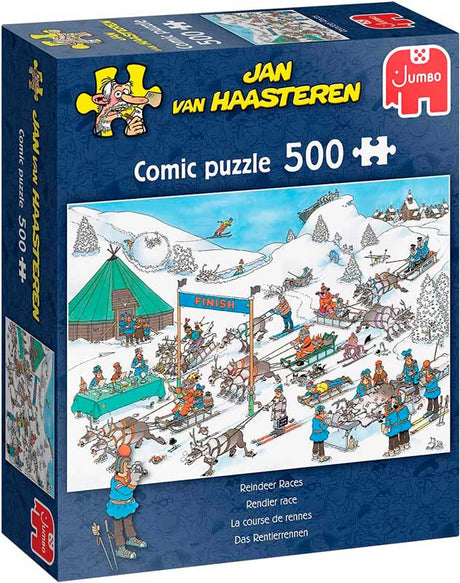 Jan Van Haasteren Reindeer Races 500 brikker