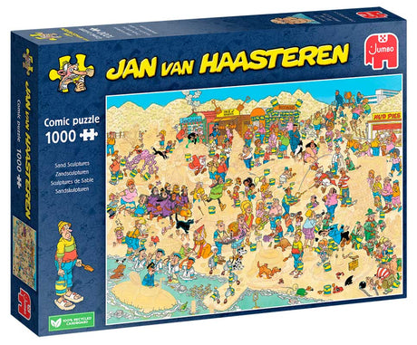 Jan van Haasteren 1000 brikker - Sand Sculptures