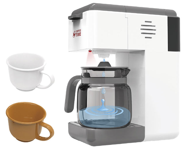 Kaffemaskine med lyd og lys