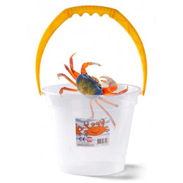 Krabbespand 23 cm - gennemsigtig spand til krabbefangst