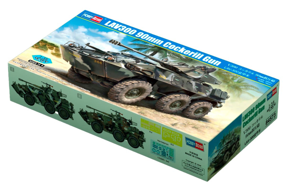 Hobby Boss LAV300 90mm Cockerill Gun - 1:35