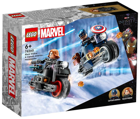 LEGO Marvel 76260 - Black Widow og Captain Americas motorcykler
