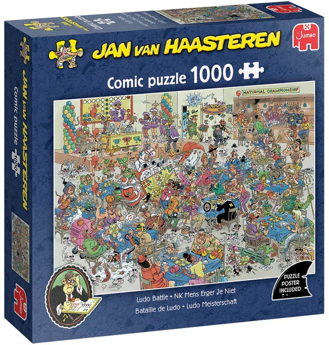Jan Van Haasteren ludo battle - 1000 brikker