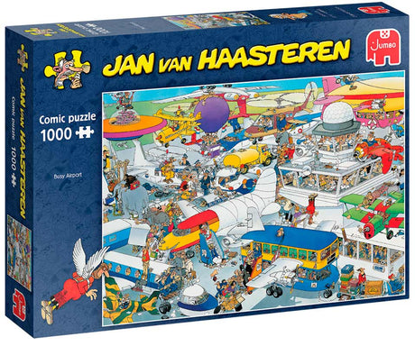 Jan Van Haasteren Busy Airport 1000 brikker