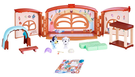 Bluey skole playset med figurer
