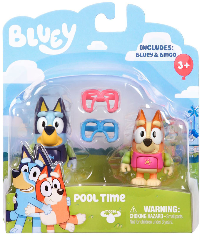 Bluey figurpakke - pooltime