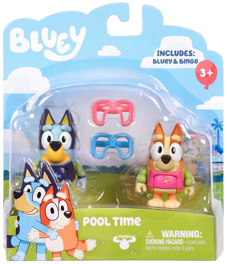Bluey figurpakke - pooltime