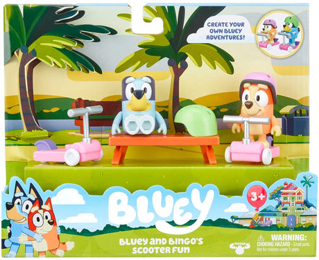 Bluey og Bingo skater fun