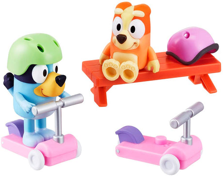 Bluey og Bingo skater fun