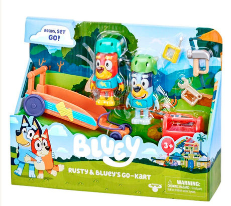 Bluey & Rustys go-kart