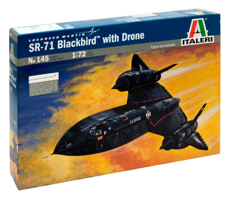 Italeri SR-71 Blackbird m. drone - 1:72