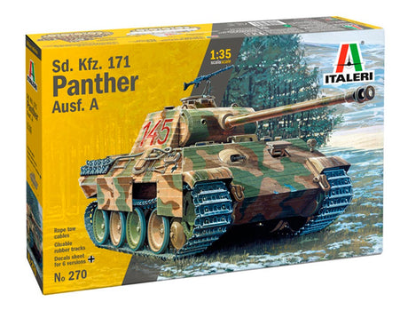 Italeri 1:35 Sd.Kfc 171 Panther Ausf A - Modelkampvogn