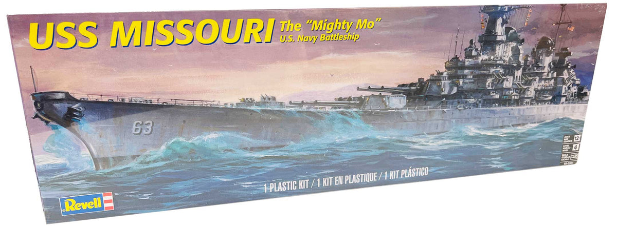 Revell USS Missouri the mighty mo battleship