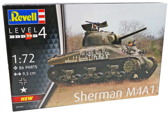 Revell Sherman M4A1 kampvogn