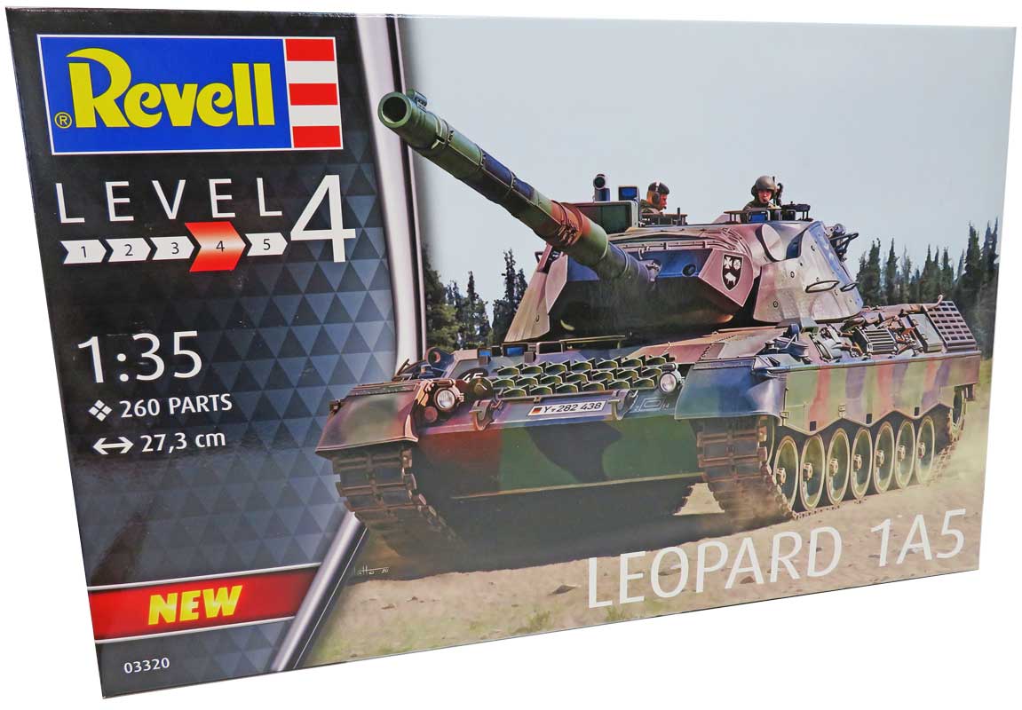 Revell Leopard 1A5 kampvogn