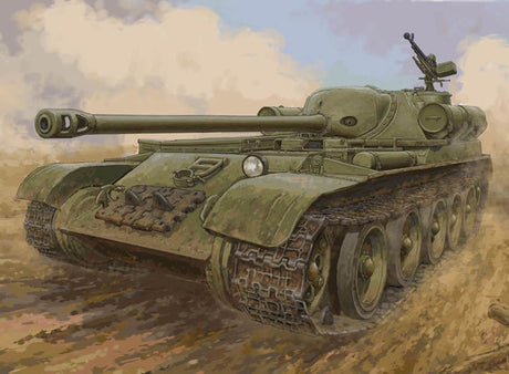 Trumpeter russisk SU-102 Tank Destroyer - 1:35