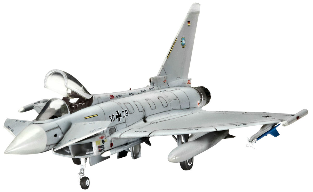 Revell Eurofighter typhoon - scala 1:144 Med lim og maling