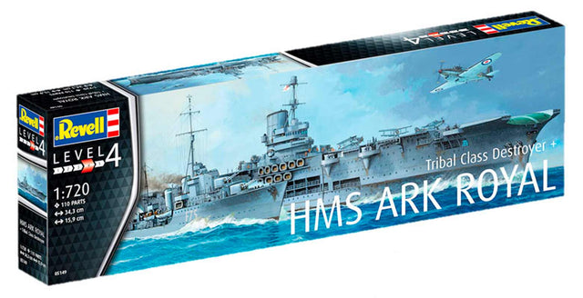 Revell HMS Ark Royal og destroyer