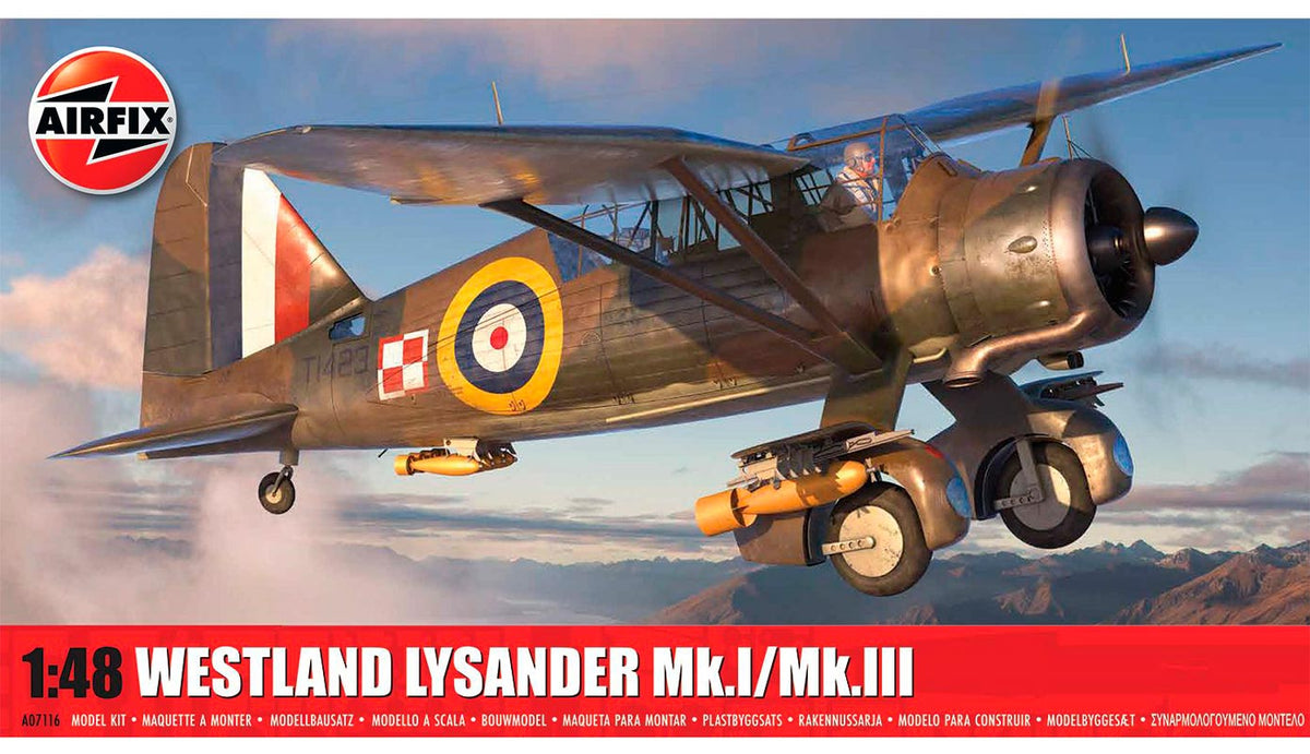 Airfix Westland Lysander Mk.I/Mk.III 1:48 - Modelfly