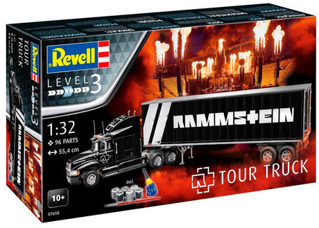 Revell Rammstein tour truck - Med lim og maling