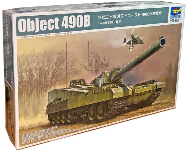 Trumpeter Russisk Object 490B kampvogn - 1:35