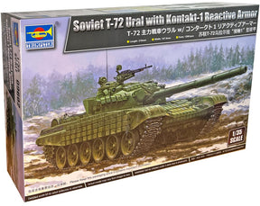 Trumpeter Russisk T-72 Ural med Kontakt-1 Reactive Armour