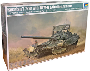 Trumpeter Russisk T-72B1 with KTM-6 & Grating Armour