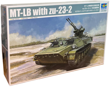Trumpeter Russisk MT-LB with zu-23-2 kampvogn - 1:35