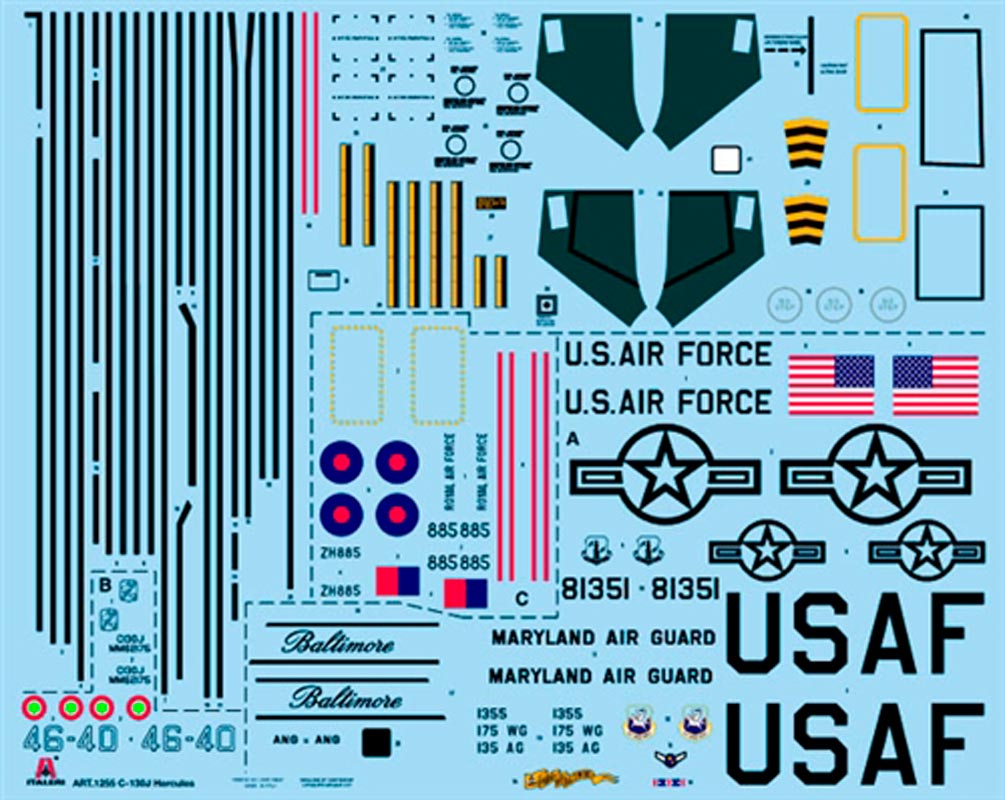 Italeri 1:72 C - 130J HERCULES - Modelfly