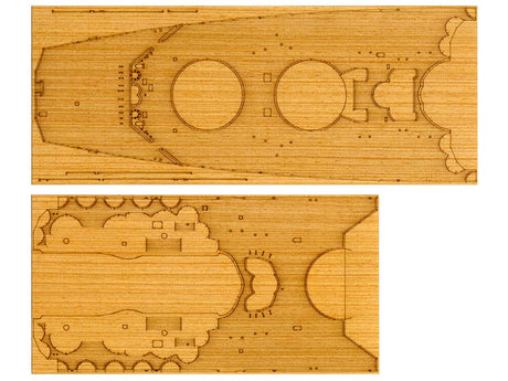 Tamiya Yamato Deck Sheet sæt - Tilbehør