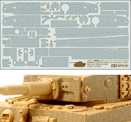 Tamiya Tiger I Mid-Late Zim coatin - Tilbehør