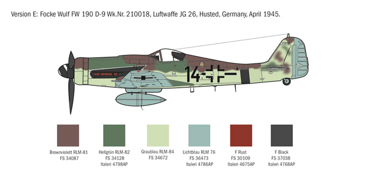 Italeri FW190 D-9 - 1:72