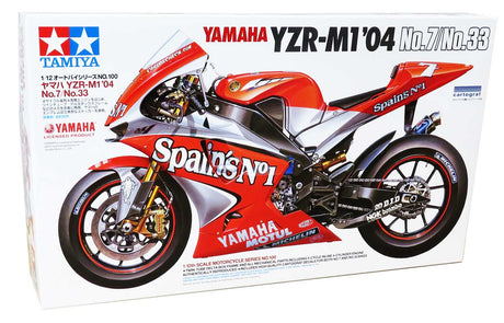 Tamiya Yamaha YZR-M1 '04 No.7/No.33 - Model motorcykel