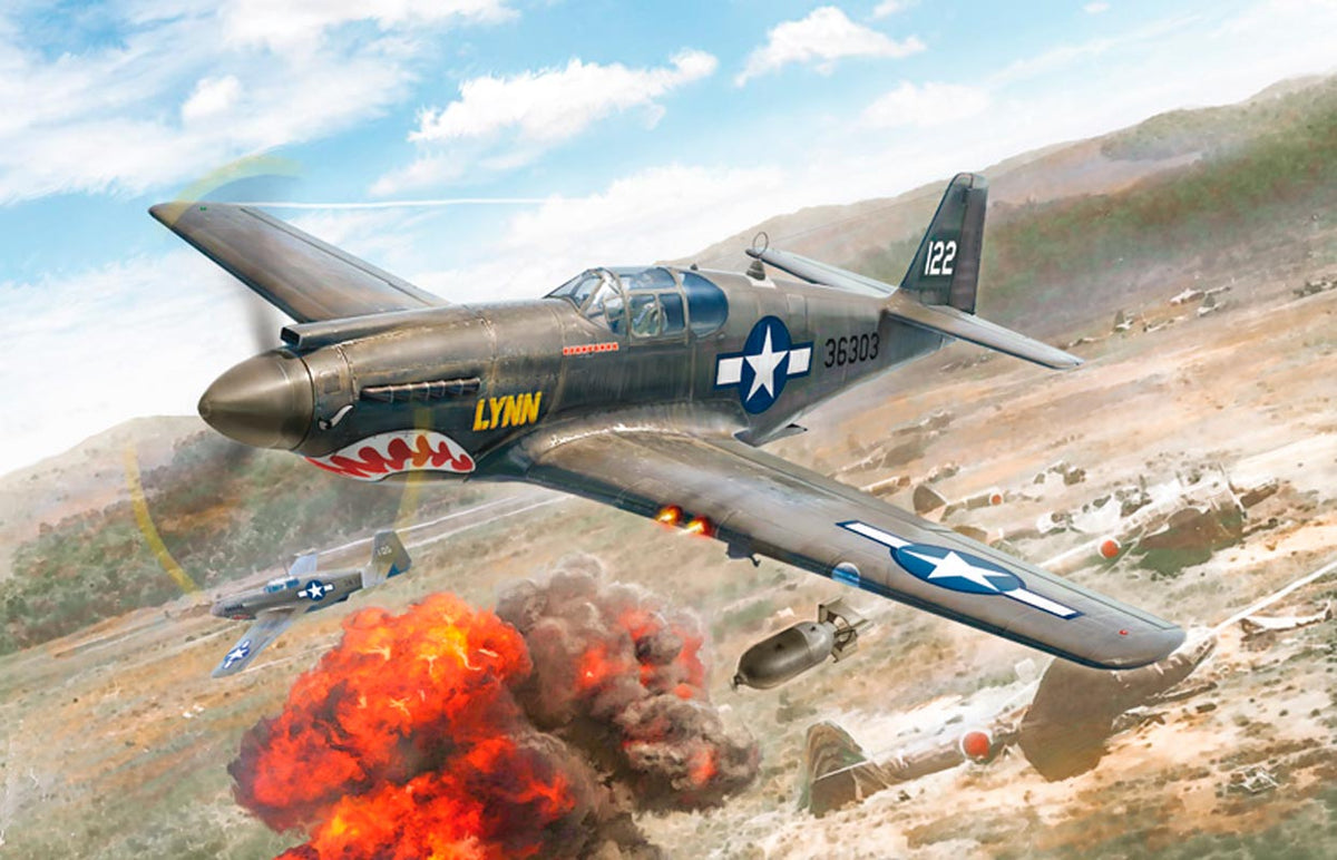 Italeri 1:72 P-51A Mustang - Modelfly
