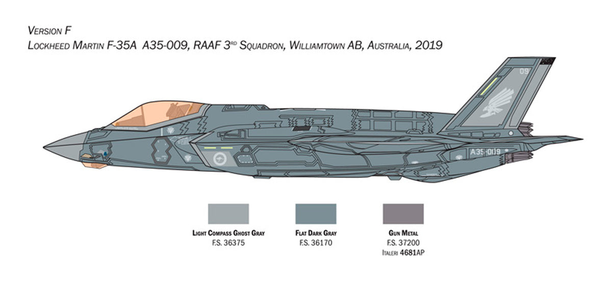 Italeri 1:72 Lockhead Martin F35A (Beast Mode) - Modelfly