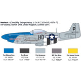 Italeri 1:72 P-51D Mustang Aces - 1/72 Modelfly
