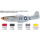 Italeri 1:72 P-51D Mustang Aces - 1/72 Modelfly